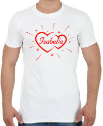 printfashion Izabella - Férfi póló - Fehér (11951196)