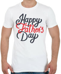 printfashion Boldog apák napját - Férfi póló - Fehér (2593055)