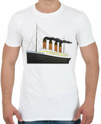 printfashion Titanic - Férfi póló - Fehér (11225400)