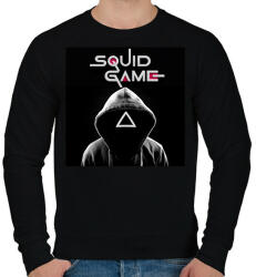 printfashion Squid Game - Férfi pulóver - Fekete (8010076)