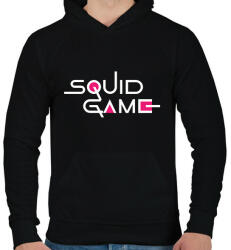 printfashion Squid Game - Férfi kapucnis pulóver - Fekete (5661362)