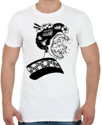printfashion Illúzió - Férfi póló - Fehér (13470803)