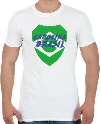 printfashion CAPOEIRA BRASIL - Férfi póló - Fehér (9426772)
