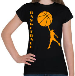 printfashion Kosárlabda - Női póló - Fekete (4577567)