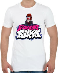 printfashion fnf - Férfi póló - Fehér (5670090)