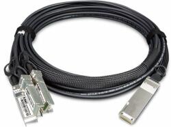 PLANET CB-QSFP4X10G-3M оптичен кабел 3 м QSFP+ 4x SFP+ Черен (CB-QSFP4X10G-3M)