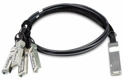 PLANET CB-QSFP4X10G-1M оптичен кабел 1 м QSFP+ 4x SFP+ Черен (CB-QSFP4X10G-1M)
