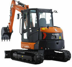 Kubota KX060 minikotró 35 kW | 2615 cm³ | Ásási mélység: 3890 mm (KX060-5 KGLS2F)