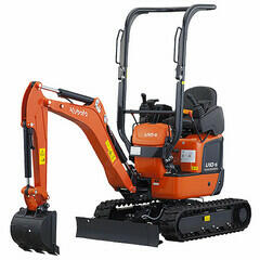 Kubota U10 minikotró 7, 6 kW | 719 cm³ | Ásási mélység: 1800 mm (U10-5 VHG)