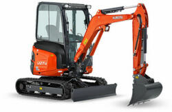 Kubota U27 minikotró 15, 5 kW | 1123 cm³ | Ásási mélység: 2820 mm (U27-4 GL HI)