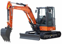 Kubota U50 minikotró 29, 7 kW | 1826 cm³ | Ásási mélység: 3370 mm (U50-5 KGLS2)