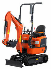 Kubota K008 minikotró 7, 6 kW | 719 cm³ | Ásási mélység: 1720 mm (K008-5 VHG)