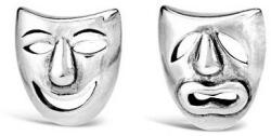 Silvego Cercei din argint, model mască de teatru PRM11187