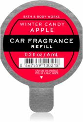 Bath & Body Works Winter Candy Apple parfum pentru masina rezervă 6 ml