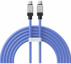 Baseus Cablu de date Baseus Coolplay, USB-C la USB-C, 100W, 2m (Albastru) (CAKW000303)