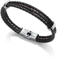 Viceroy Stílusos férfi bőr karkötő Magnum 1324P01011