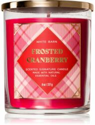 Bath & Body Works Frosted Cranberry illatgyertya 227 g