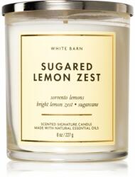 Bath & Body Works Sugared Lemon Zest illatgyertya 227 g