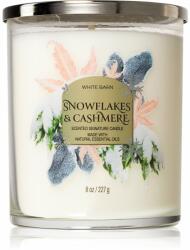 Bath & Body Works Snowflakes & Cashmere illatgyertya 227 g