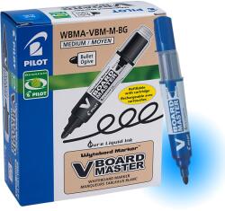 Pilot Marker pentru tabla reincarcabil Pilot Vboard Master, varf rotund, 2.3 mm, 10 bucati/cutie, albastru (PWBMA-VBM-ML-BG-BAX10)