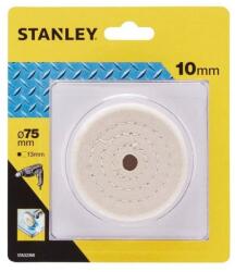 Stanley Disc starificat din bumbac pentru lustruire 75x13mm, grosime 10mm, Stanley (STA32360-XJ) - bricolaj-mag