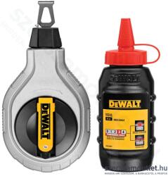 DEWALT Kicsapózsinór 6: 1 30m piros krétaporral (DWHT47408-0) (DWHT47408-0)