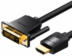 Vention ABFBG adaptor pentru cabluri video 1, 5 m HDMI Tip A (Standard) DVI-D Negru (ABFBG)