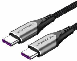 Vention Cablu USB-C 2.0 USB-C 5A Vention TAEHD 0, 5 m gri (TAEHD)
