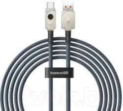 Baseus Cablu de date Baseus P10355801221-01, USB-A male - USB-C male, 2m, Black (P10355801221-01)