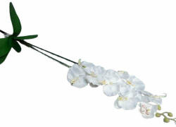  80 cm fehér selyem orchidea (80-cm-feher-selyem-orchidea)