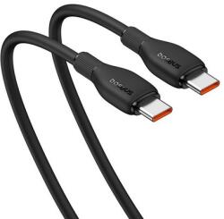 Baseus Cablu de date Baseus P10355702111-01, USB-C male - USB-C male, 2m, Black (P10355702111-01)