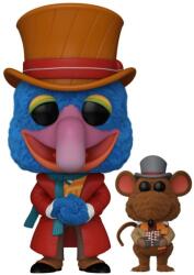 Funko Figura Funko POP! Disney: The Muppets Christmas Carol - Charles Dickens with Rizzo (Flocked) (Amazon Exclusive) #1456 (084381)