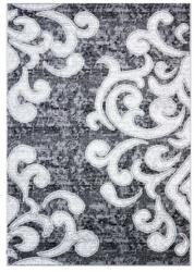 Delta Carpet Covor Dreptunghiular, 60 cm x 110 cm, Gri, Model Cappuccino Ramuri (CAPPUCCINO-16028-610-0611) Covor