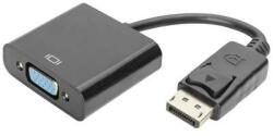 ASSMANN DisplayPort - VGA átalakító adapter, 1x DisplayPort dugó - 1x VGA aljzat, fekete, Digitus - conrad - 7 090 Ft
