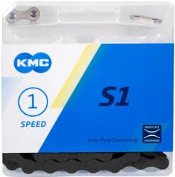 KMC Lánc normál KMC színes Z410 fekete (S1 113 BOX BLAC)