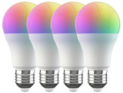 BroadLink Smart LED Wifi izzók Broadlink LB4E27 RGB, 4 db (LB4E27-4PC)