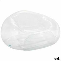 Intex Scaun gonflabil pentru piscină Intex Beanless Transparent 137 x 74 x 127 cm (4 Unități)