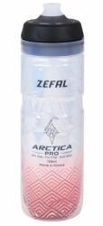 Zéfal Arctica Pro 75 hőszigetelt (2, 5 óra) kulacs, 750 ml, csavaros, ezüst-piros