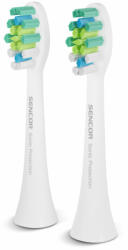 Sencor SOX 101 prémium tartalék fogkefefej készlet az összes SOC 4210BL/4211GD, SOC 4011GD/4010BL szónikus elektromos fogkeféhez, 2 db