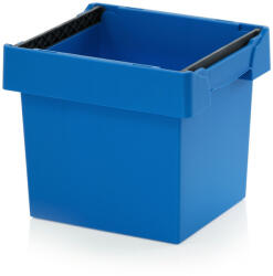 AUER Packaging Kék Tárolóláda, Összerakó Kengyellel (400X300X320) MBB 4332 (MBB4332)