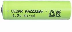 Akkumulátor NI-CD AA 2200 mAh 1, 2V - Cedar