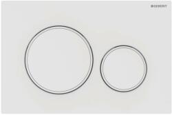 Geberit Clapeta actionare rezervor WC incastrat, Geberit Sigma20, alb mat easy-to-clean, detalii alb, 115.882. 01.1 (115.882.01.1)