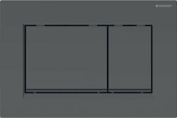 Geberit Clapeta actionare rezervor WC incastrat, Geberit Sigma20 (Sigma30), negru mat easy-to-clean, detalii negru lucios, 115.883. 16.1 (115.883.16.1)