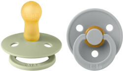 BIBS Colour 2 db-os cumi szett - Zsálya és delfin (6-18 hónap)