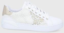 GUESS cipő fehér, lapos talpú, FL5MOXFAL12 - fehér Női 37