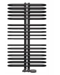 REGNIS LEVEL II, fűtőelem 600x1380mm központi csatlakozással 50mm, 1203W, fekete matt, LEVEL1380/600/D50/BLACK (LEVEL1380/600/D50/BLACK)