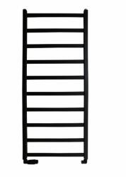 REGNIS DEX, fűtőtest 430x1250mm, 589W, matt fekete, DEX120 / 40 / FEKETE (DEX120/40/BLACK)
