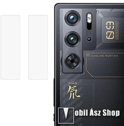  Kamera lencsevédő karcálló edzett üveg - 2db, 9H, 0, 33mm, Arc Edge - ZTE nubia Red Magic 9 Pro / Red Magic 9 Pro Plus