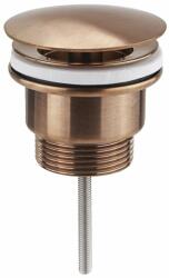 SAPHO Sapho, mosogató kimenet 5/4", nem zárható, vastagság: 10-55 mm, nagy dugó, réz matt, 542.742. 5PG (542.742.5PG)