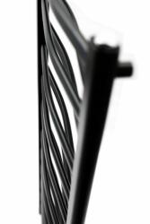 REGNIS 3D Teardrop, Fűtés 540x675mm, 389W, matt fekete, L3D70 / 50 / FEKETE (L3D70/50/BLACK)